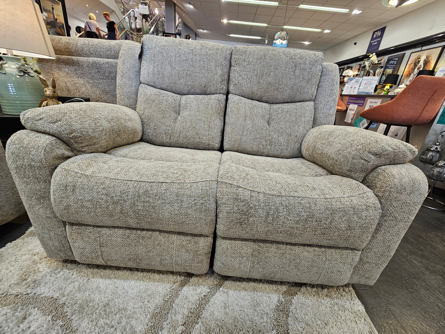 Rome 2 Seater Power Recliner Sofa