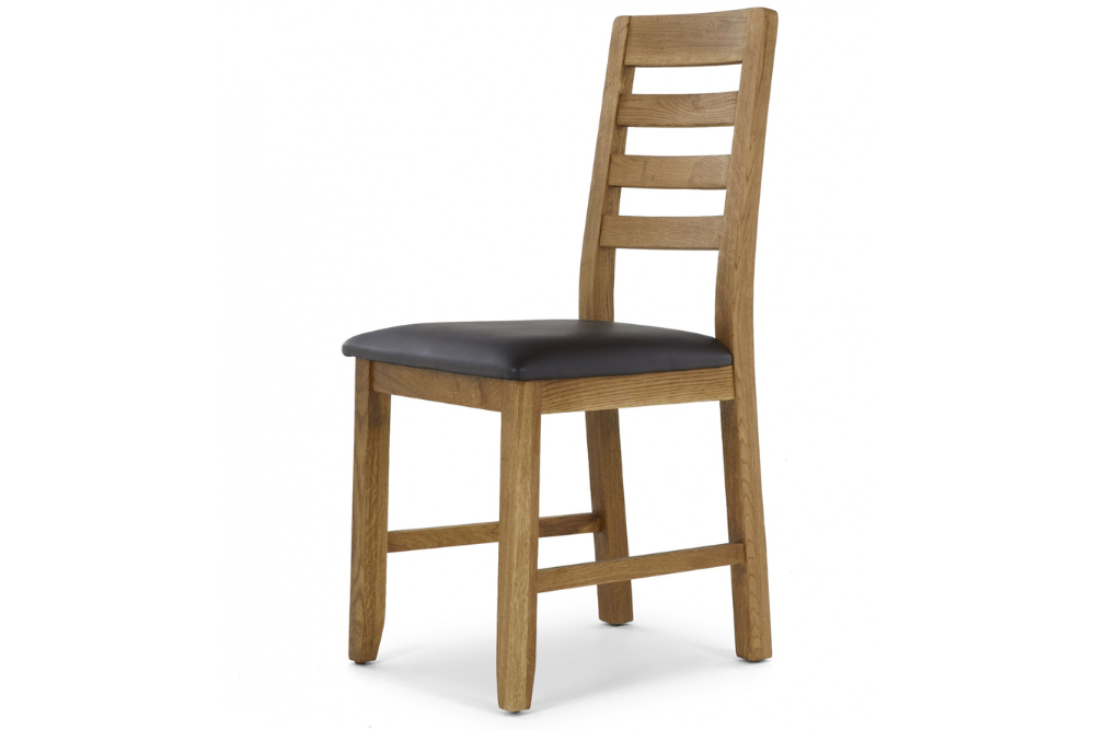 Brampton Dining Chair | Brown PU