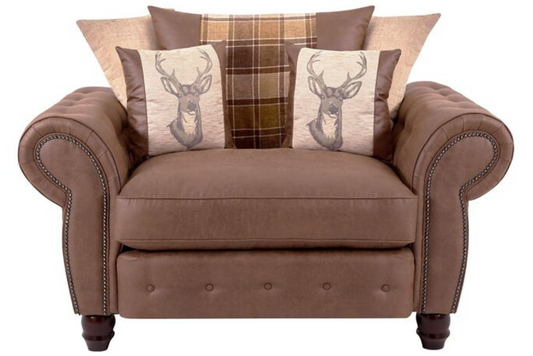 Cambridge Love Chair Scatter Back | Tan