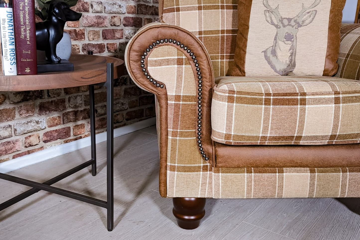 Cambridge Accent Chair | Tan