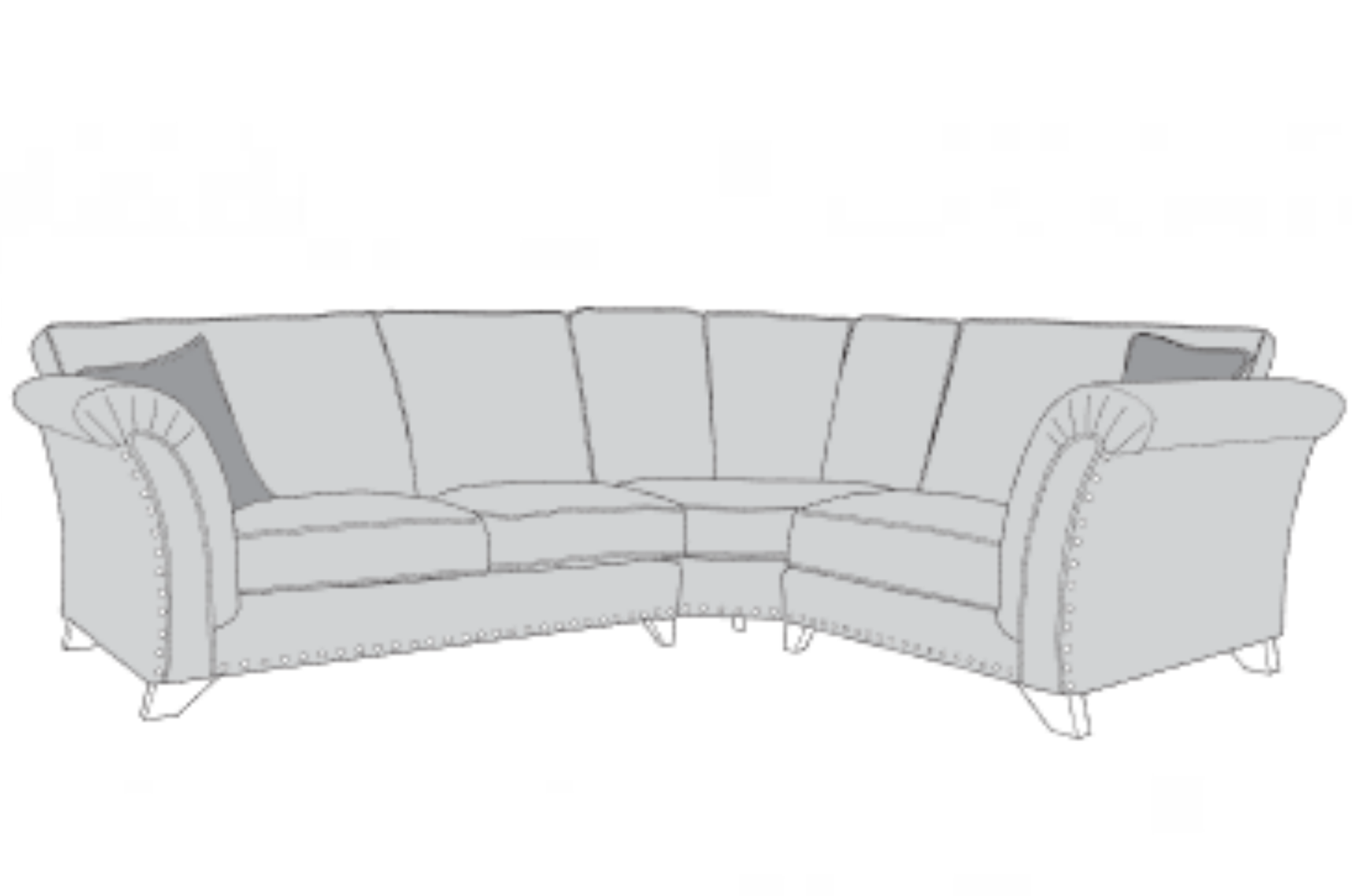 Venus 2C1 Corner Group Sofa