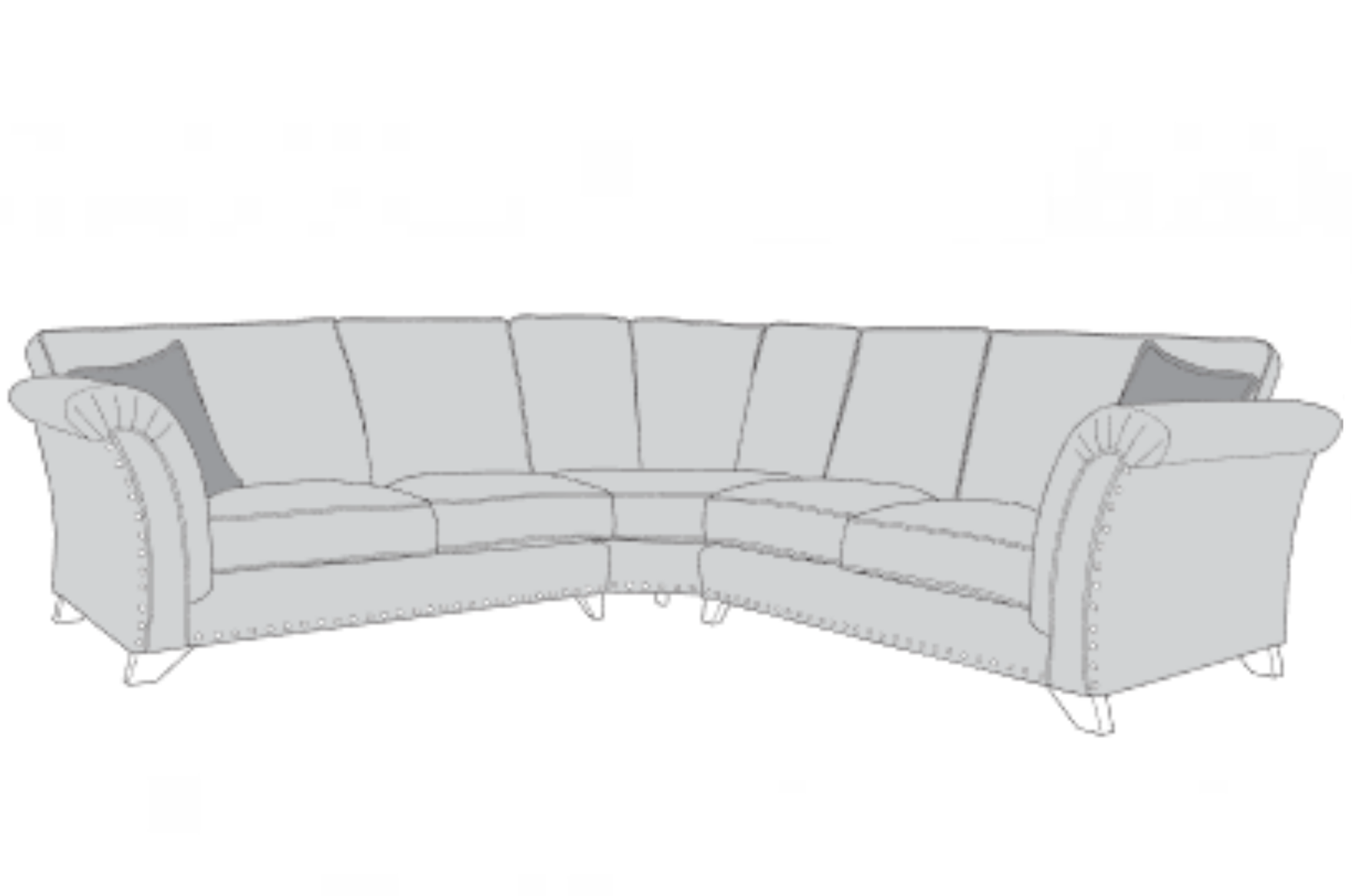 Venus Large 2C2 Cornergroup Sofa