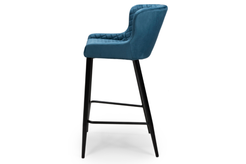 The Malmo Collection - Bar Stool SET OF 2 | Blue