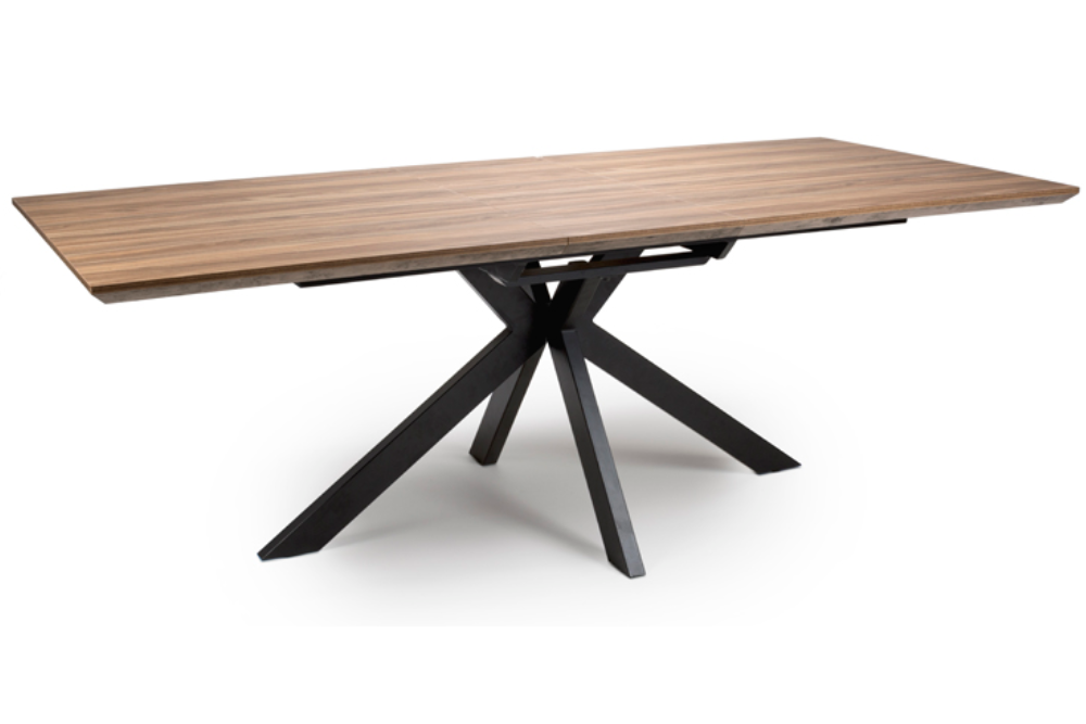 The Melbourne Collection - 1800mm To 2200mm Rectangle Extending Dining Table | Available In Grey, Light Walnut & Oak