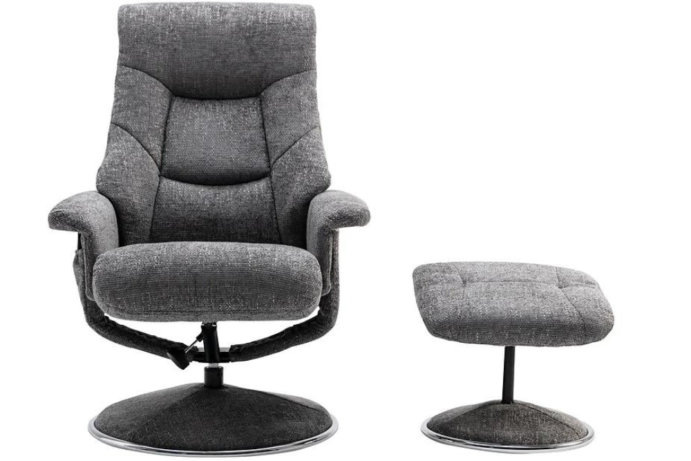 Rhodes - Relaxer Chair & Footstool