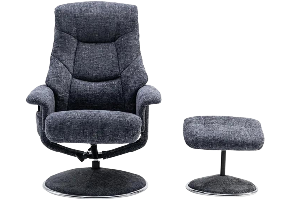 Rhodes - Relaxer Chair & Footstool