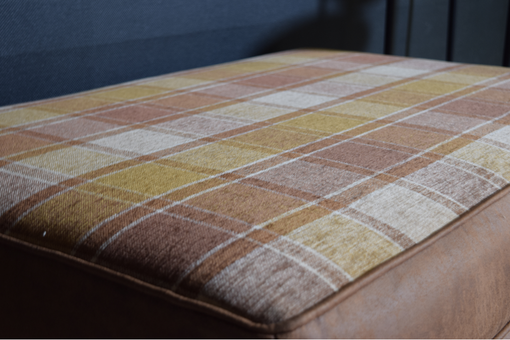 Cambridge Standard Footstool | Tan