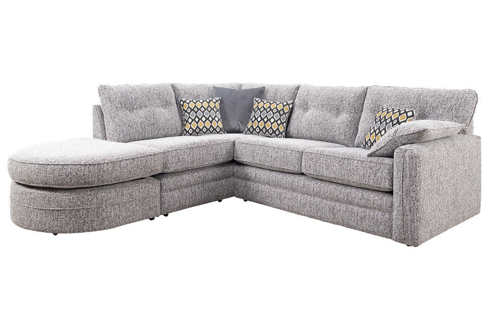 The Nina Range - Large Chaise Cornergroup Sofa