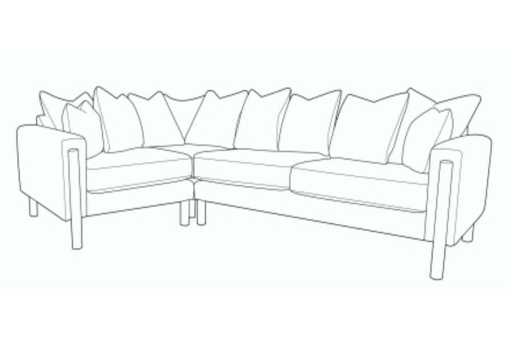 The Wilma Range - 2C1 | 1C2 Cornergroup Sofa