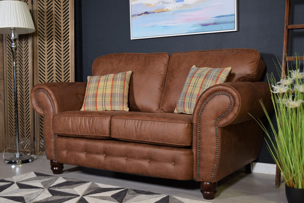 Cambridge 2 Seater Sofa Standard Back | Tan