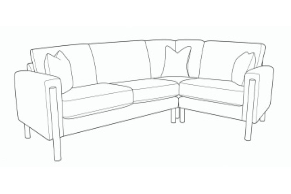 The Wilma Range - 2C1 | 1C2 Cornergroup Sofa