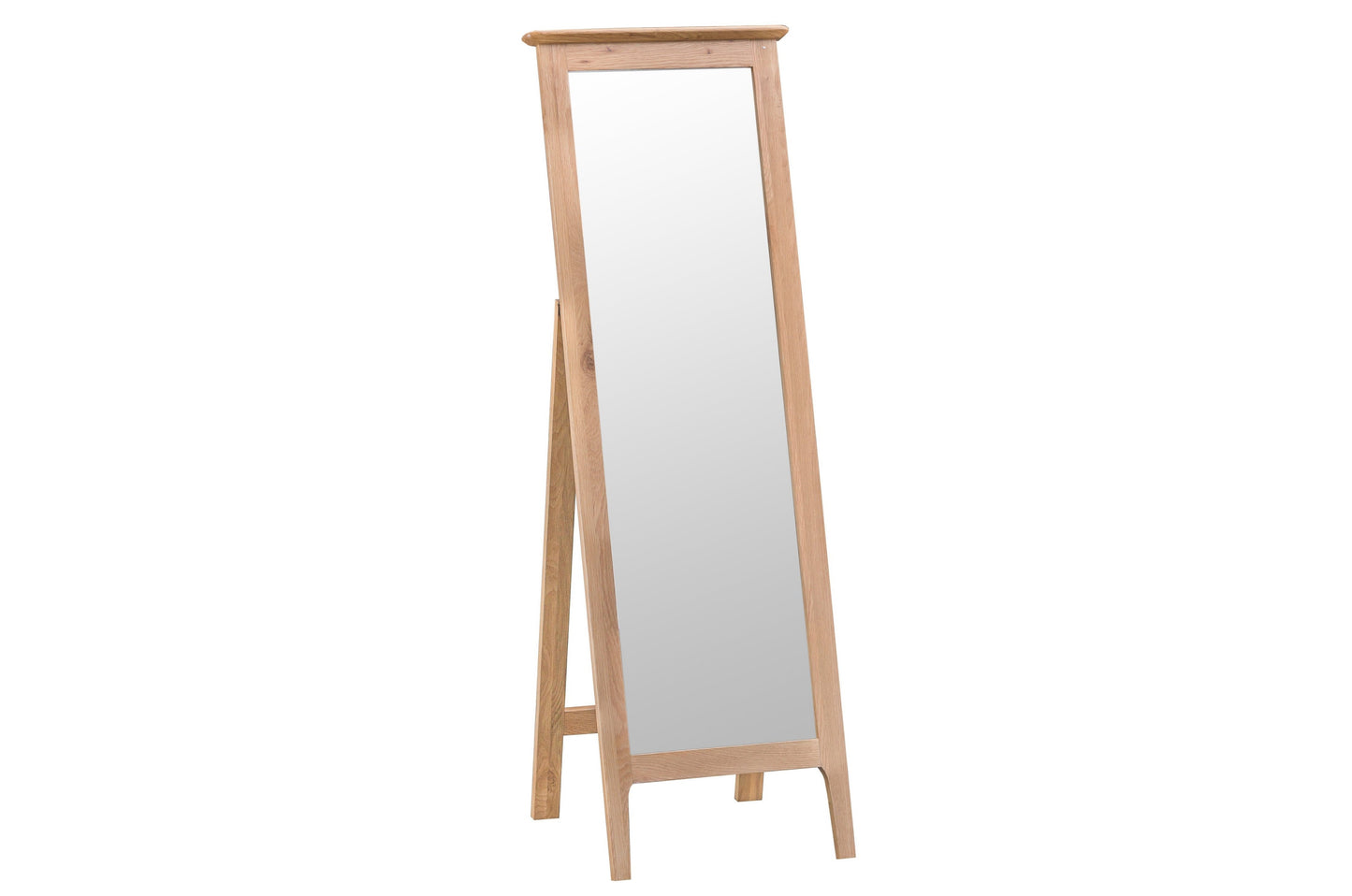 Nottingham Cheval Mirror - Oak