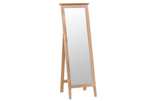 Nottingham Cheval Mirror - Oak