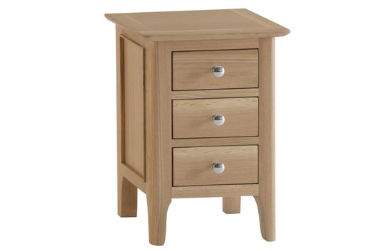 Nottingham Small Bedside Cabinet - Oak