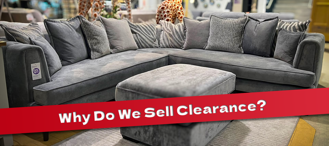Why Sell Clearance Furniture?