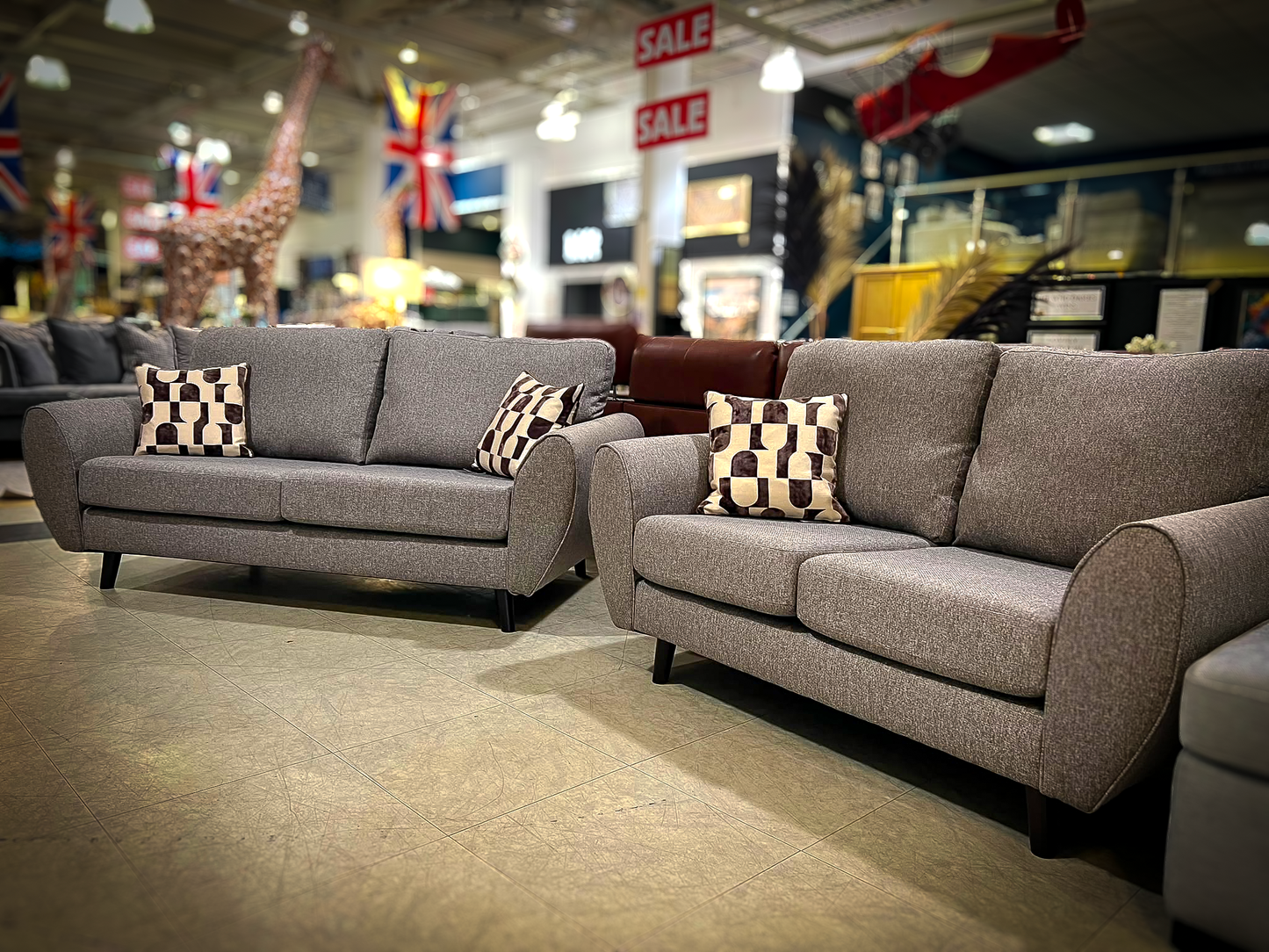 Lacey 3 + 2 Sofa Set