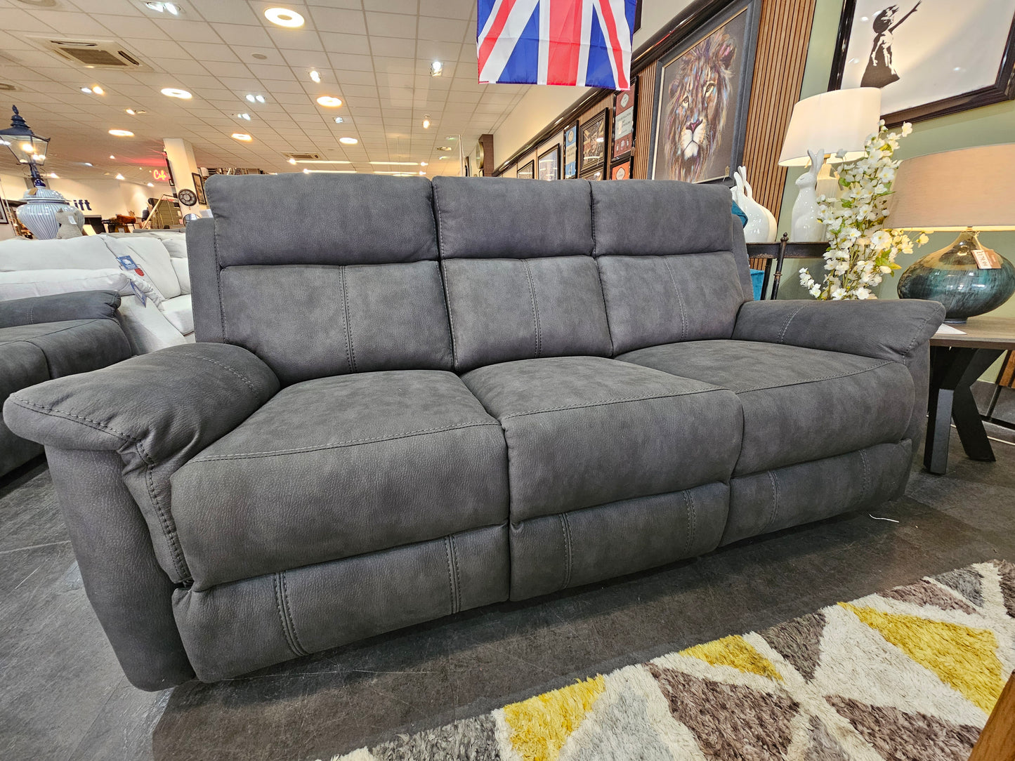 Oscar 3 Seater Manual Recliner
