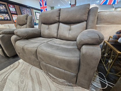 Rome 2 Seater Power Recliner Sofa + Power Recliner Chair Set