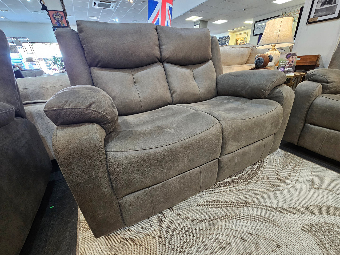 Rome 2 Seater Power Recliner Sofa + Power Recliner Chair Set