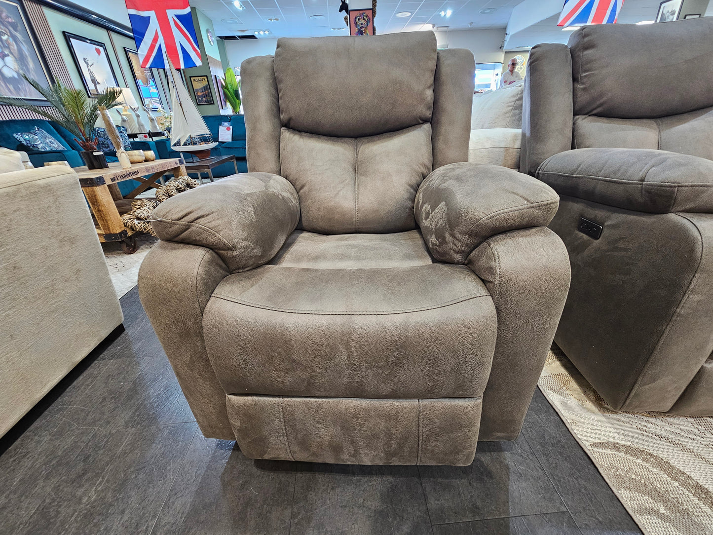 Rome 2 Seater Power Recliner Sofa + Power Recliner Chair Set