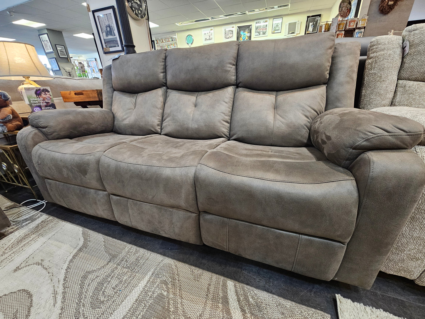 Rome 3 Seater Power Recliner Sofa