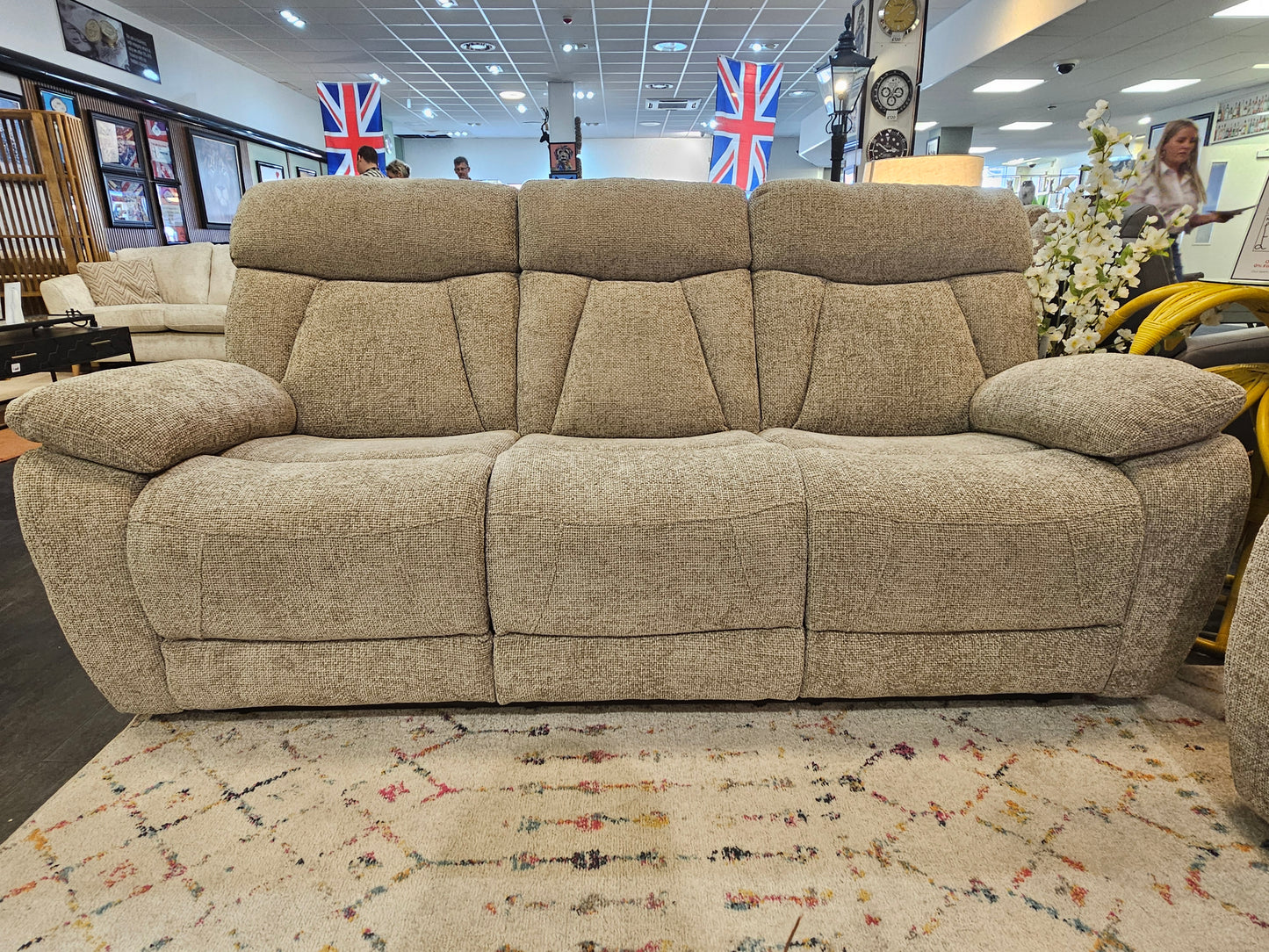 Venice 3 Seater Power Recliner Sofa + 2 Seater Power Recliner Sofa Set