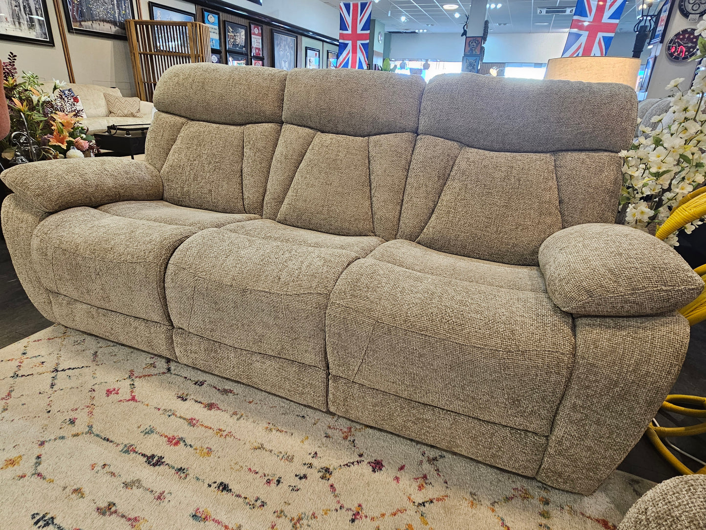 Venice 3 Seater Power Recliner Sofa + 2 Seater Power Recliner Sofa Set