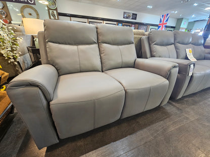 Turin 3 Seater Console Sofa + 2 Seater Power Recliner Sofa Set