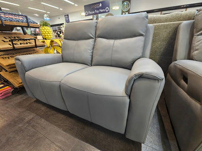 Turin 3 Seater Console Sofa + 2 Seater Power Recliner Sofa Set