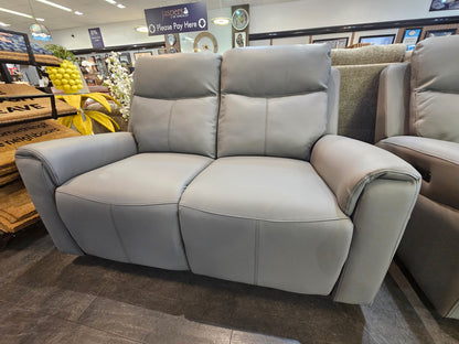 Turin 3 Seater Console Sofa + 2 Seater Power Recliner Sofa Set