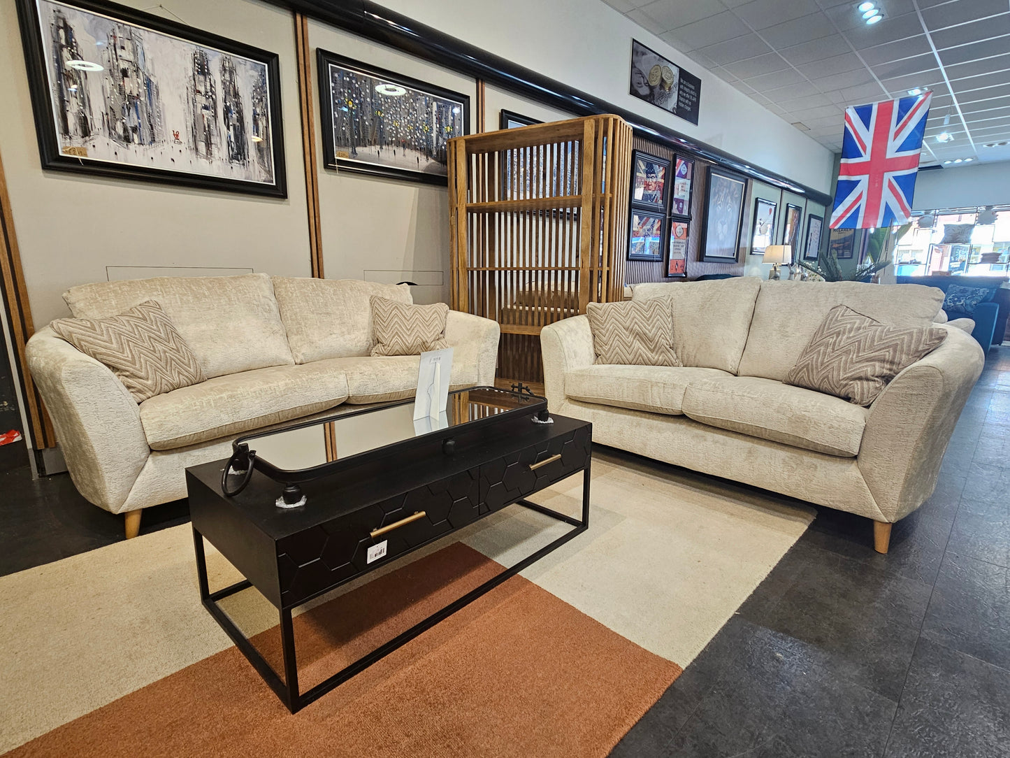 Flo 3 Seater Sofa + 2 Seater Sofa Set
