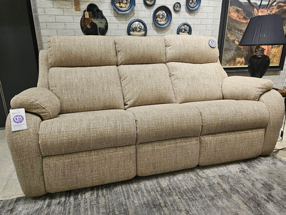 G Plan Kingsbury 3 Seater Static Sofa + 2 Seater Power Recliner Sofa