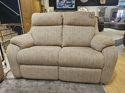 G Plan Kingsbury 3 Seater Static Sofa + 2 Seater Power Recliner Sofa