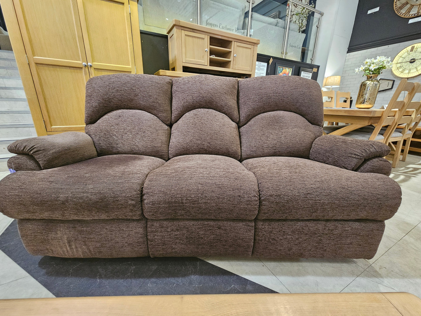 Bakewell 3 Seater Manual Recliner Sofa + 2 Seater Manual Recliner Sofa