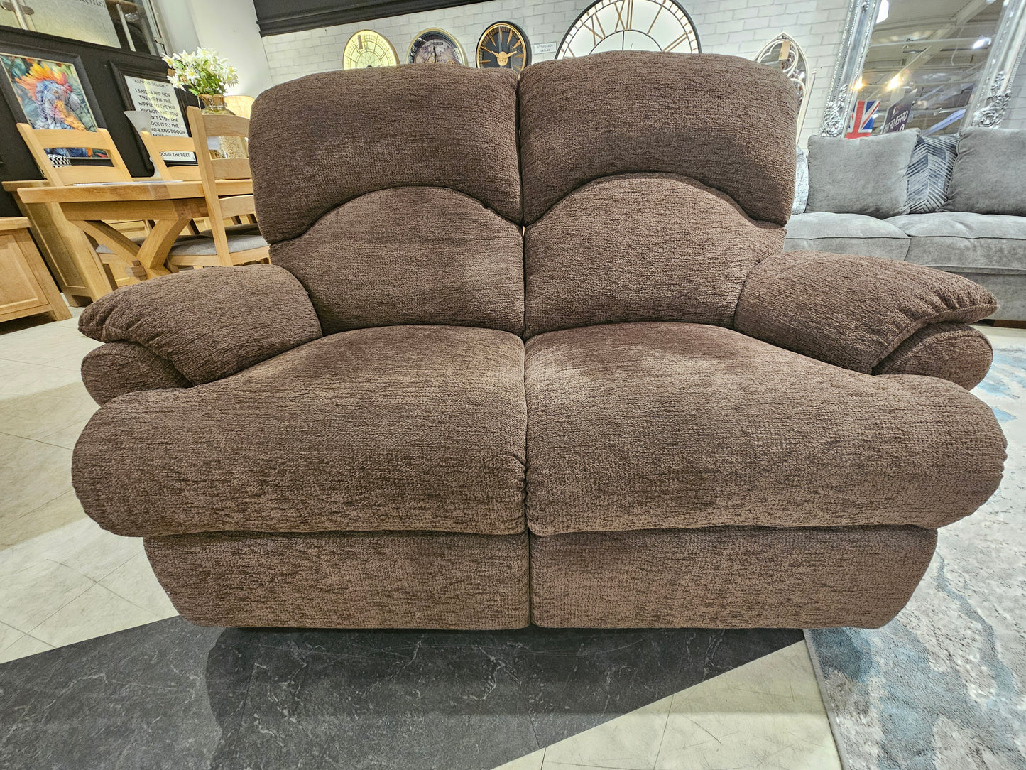Bakewell 3 Seater Manual Recliner Sofa + 2 Seater Manual Recliner Sofa