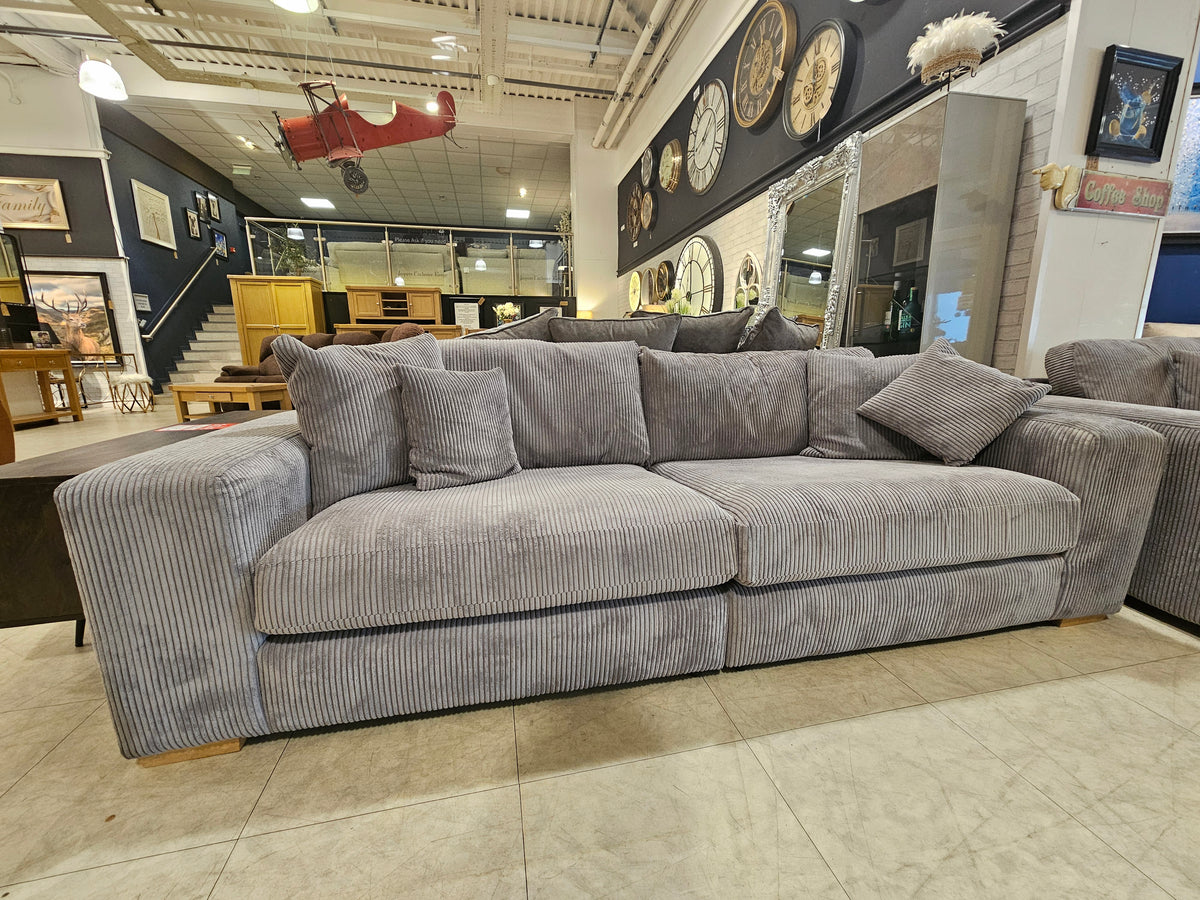 Fincham 4 Seater Split Sofa + Chair Set