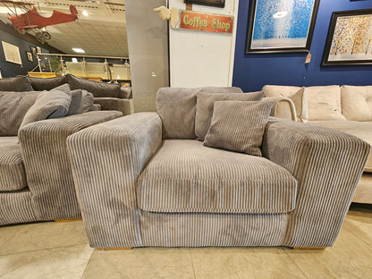 Fincham 4 Seater Split Sofa + Chair Set