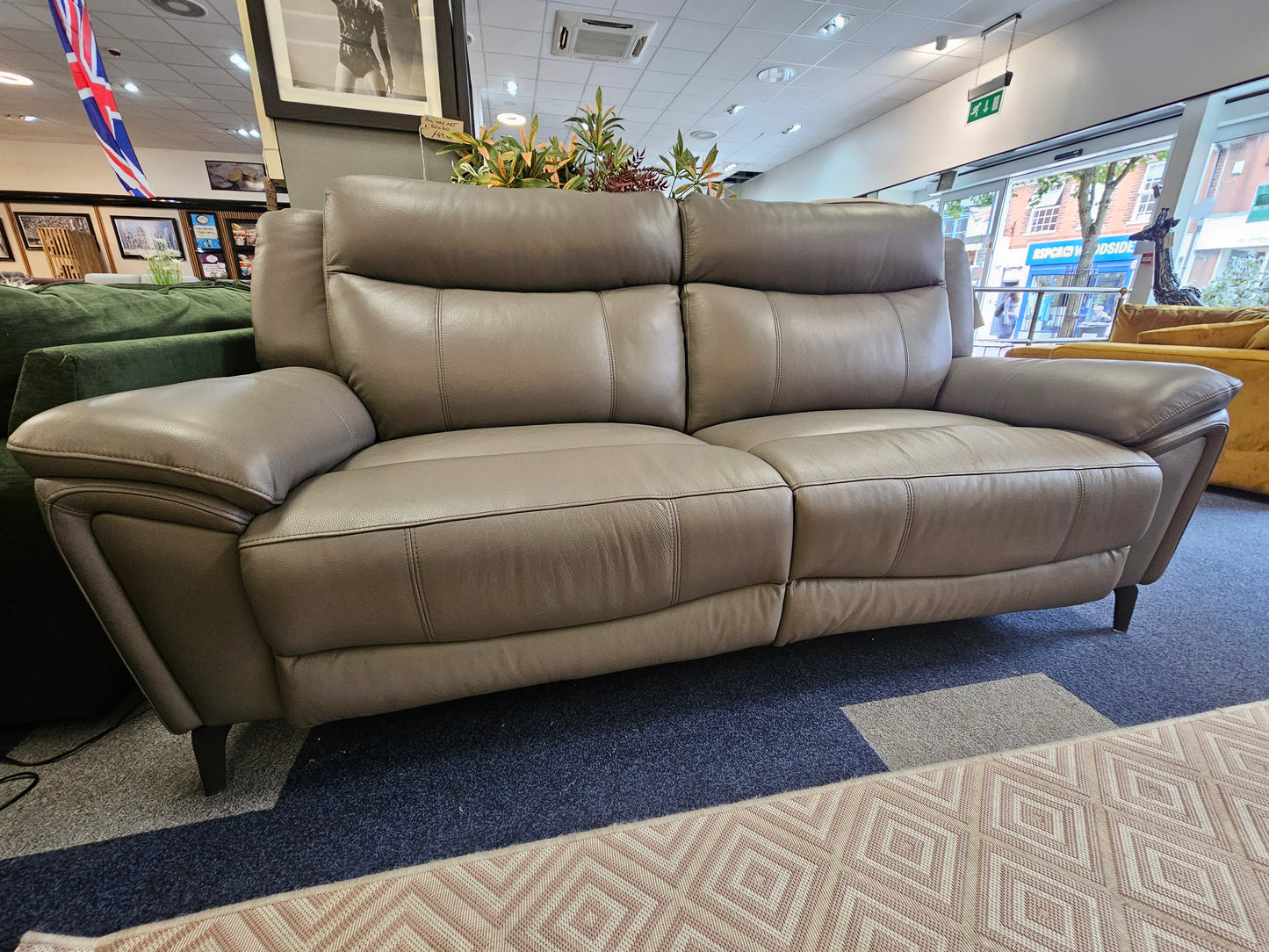 Panache 3 Seater Sofa + Power Recliner Chair Set