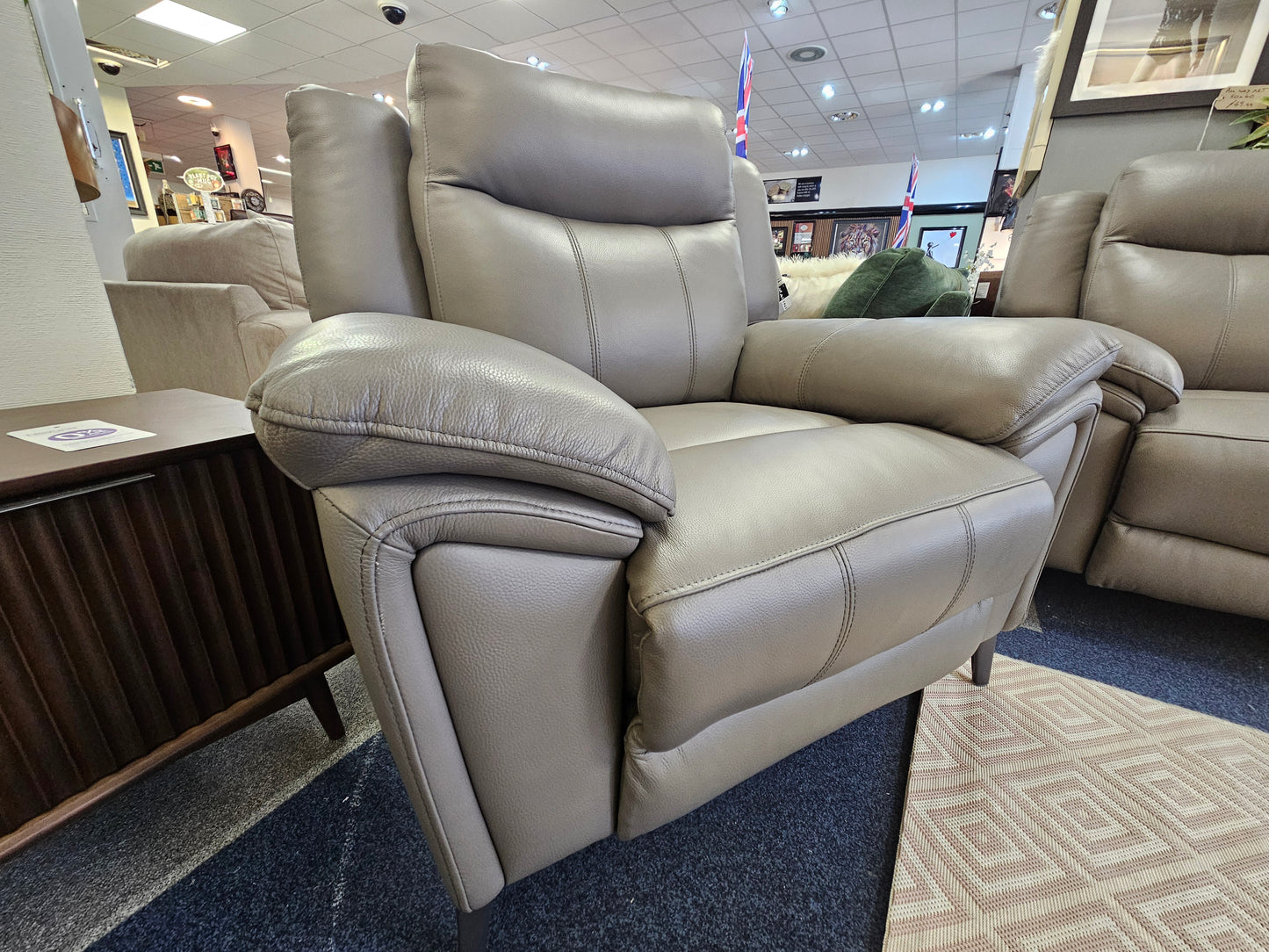 Panache 3 Seater Sofa + Power Recliner Chair Set