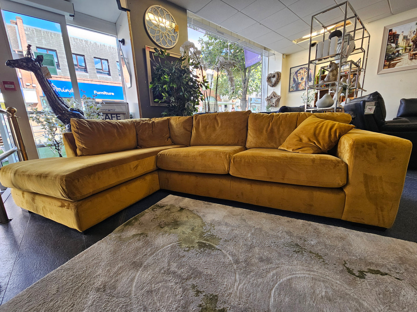 Fincham Left Hand Chaise Corner Sofa