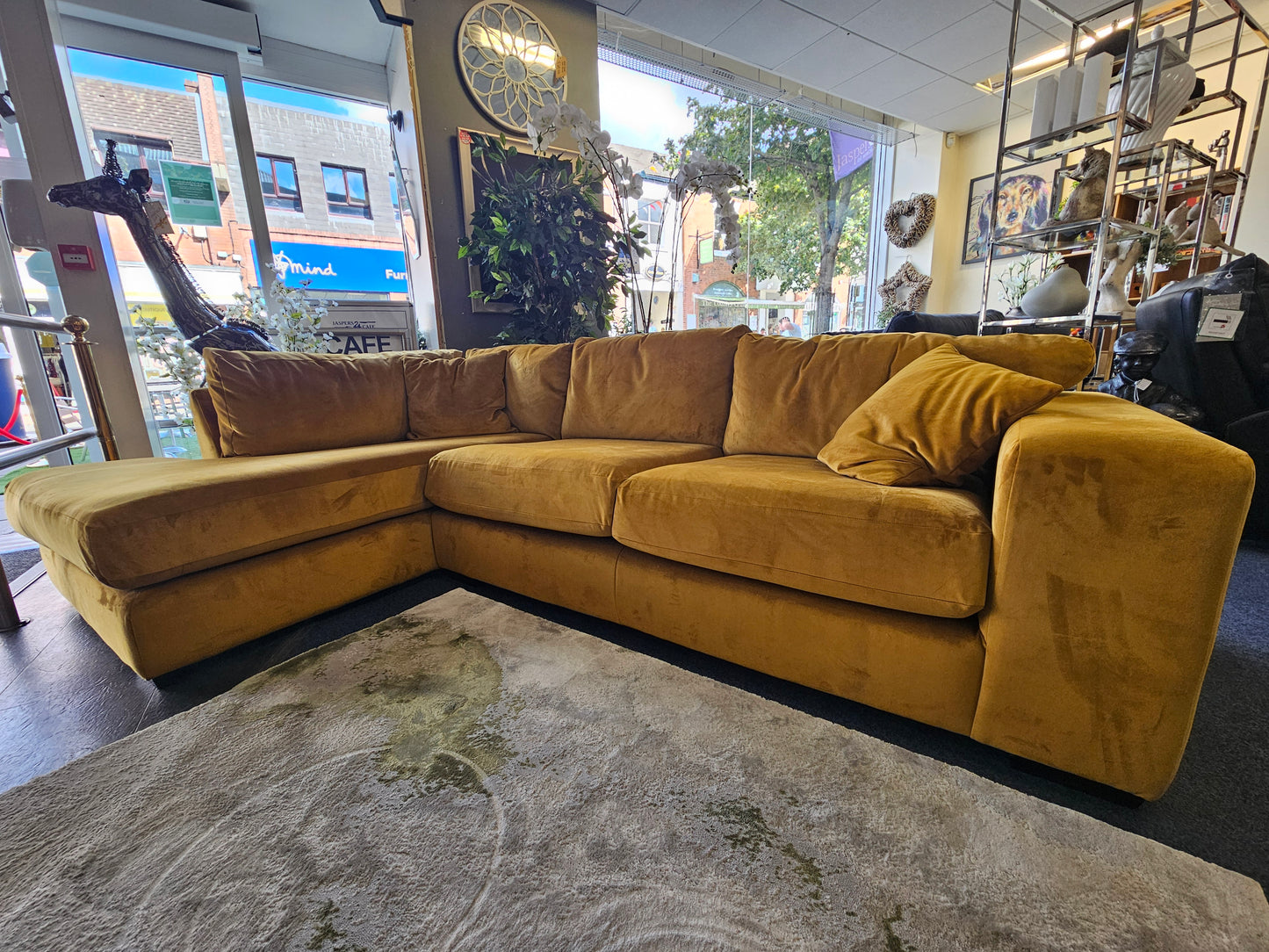 Fincham Left Hand Chaise Corner Sofa