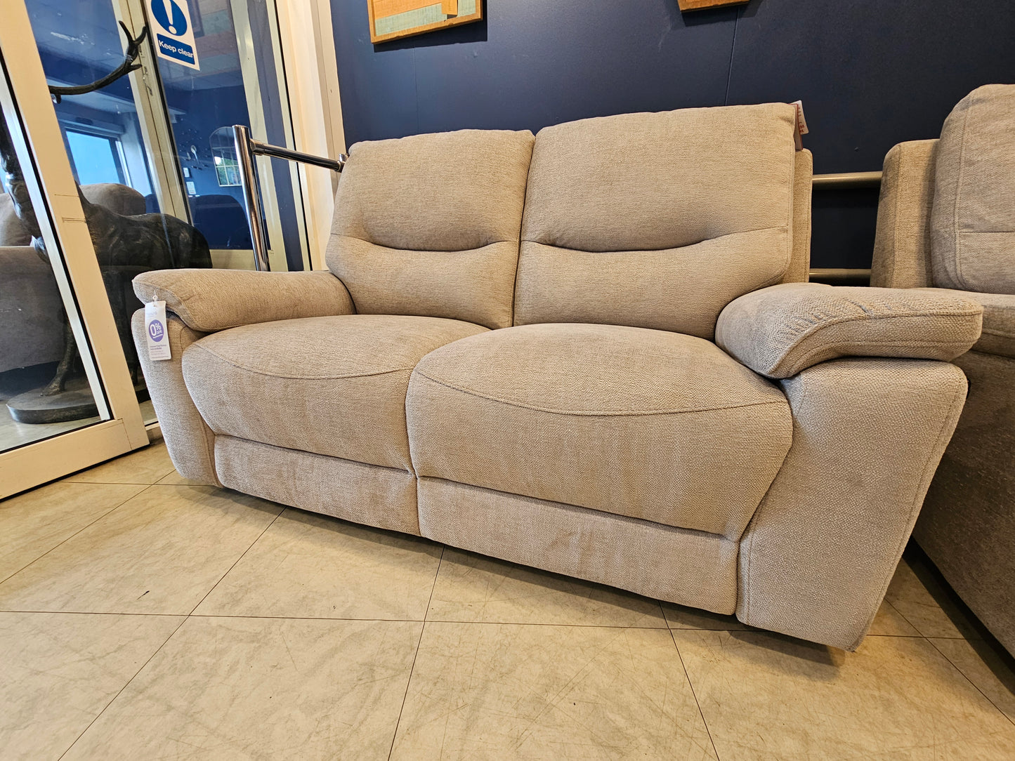 Burton 2 Manual Seater + Power Chair Recliner Set
