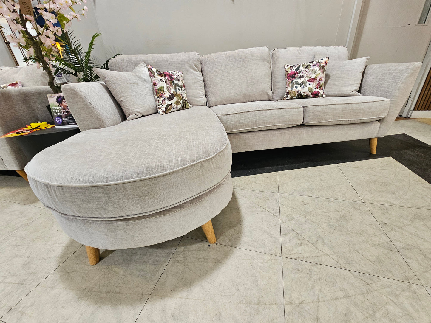 Antigua Corner Sofa + Chair Set