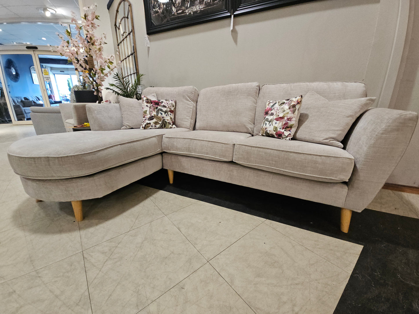 Antigua Corner Sofa + Chair Set