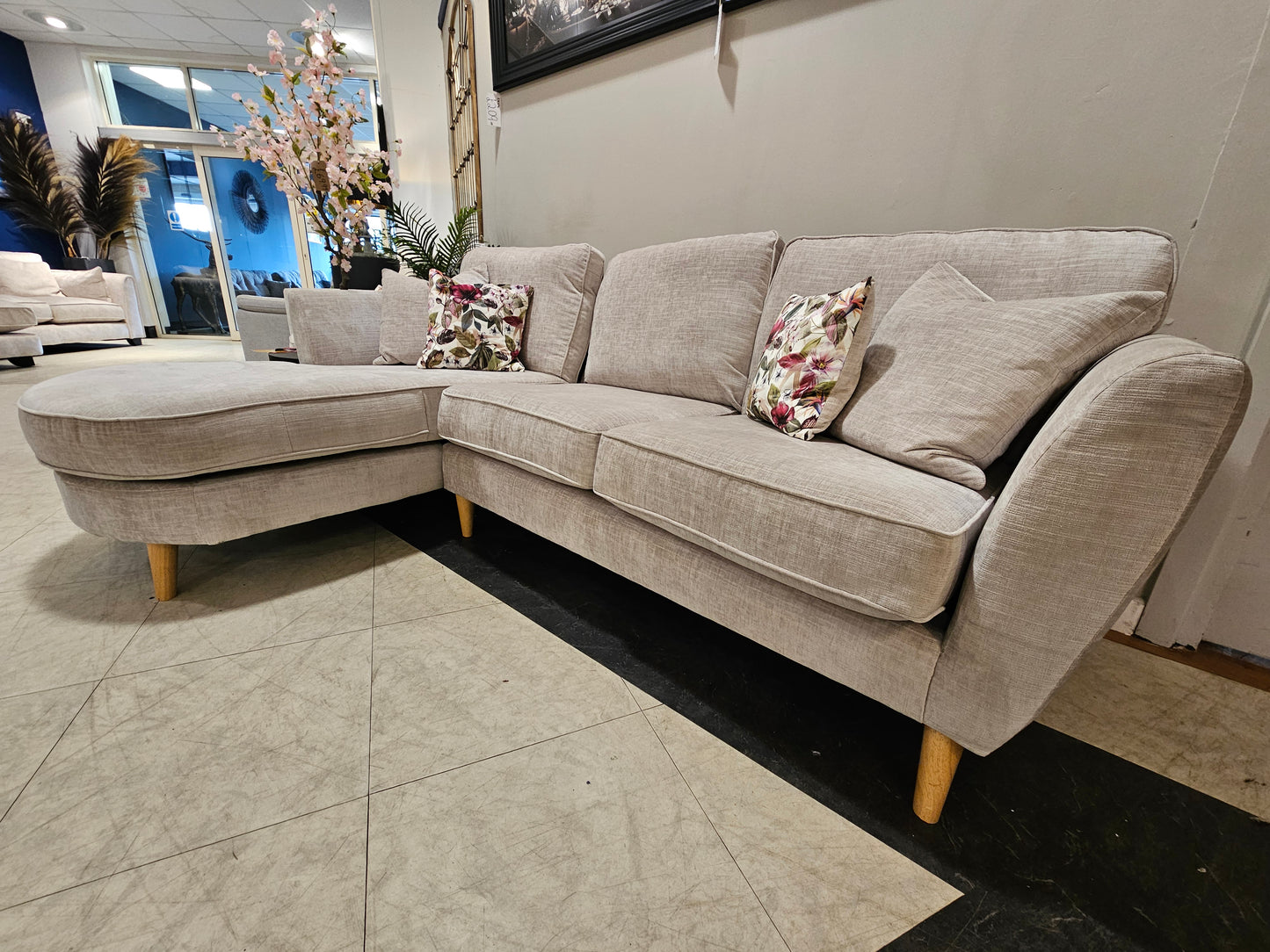 Antigua Corner Sofa + Chair Set