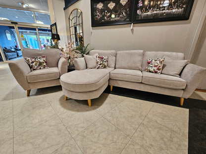Antigua Corner Sofa + Chair Set