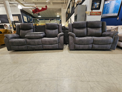 Leon 3 Seater Power Recliner Sofa + 2 Seater Power Recliner Sofa Set
