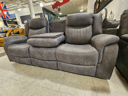 Leon 3 Seater Power Recliner Sofa + 2 Seater Power Recliner Sofa Set