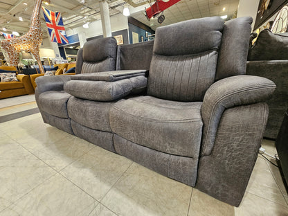 Leon 3 Seater Power Recliner Sofa + 2 Seater Power Recliner Sofa Set