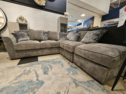 Kingston Corner Sofa + Footstool Set